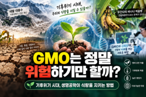 기후위기 시대 GMO와 생명공학을 활용한 식량위기 대응과 미래 작물 연구